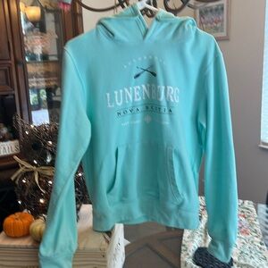 Cotton/polyester sweat shirt hoody